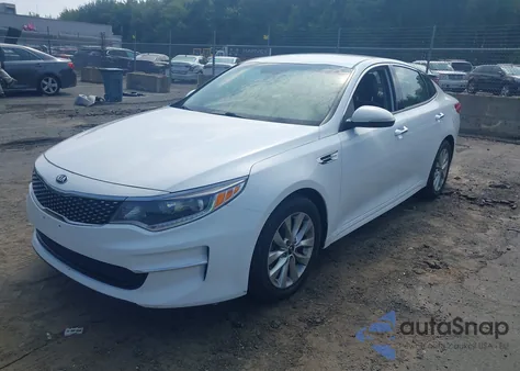 2018 Kia Optima Ex из США, поврежденный, VIN 5XXGU4L39JG193684